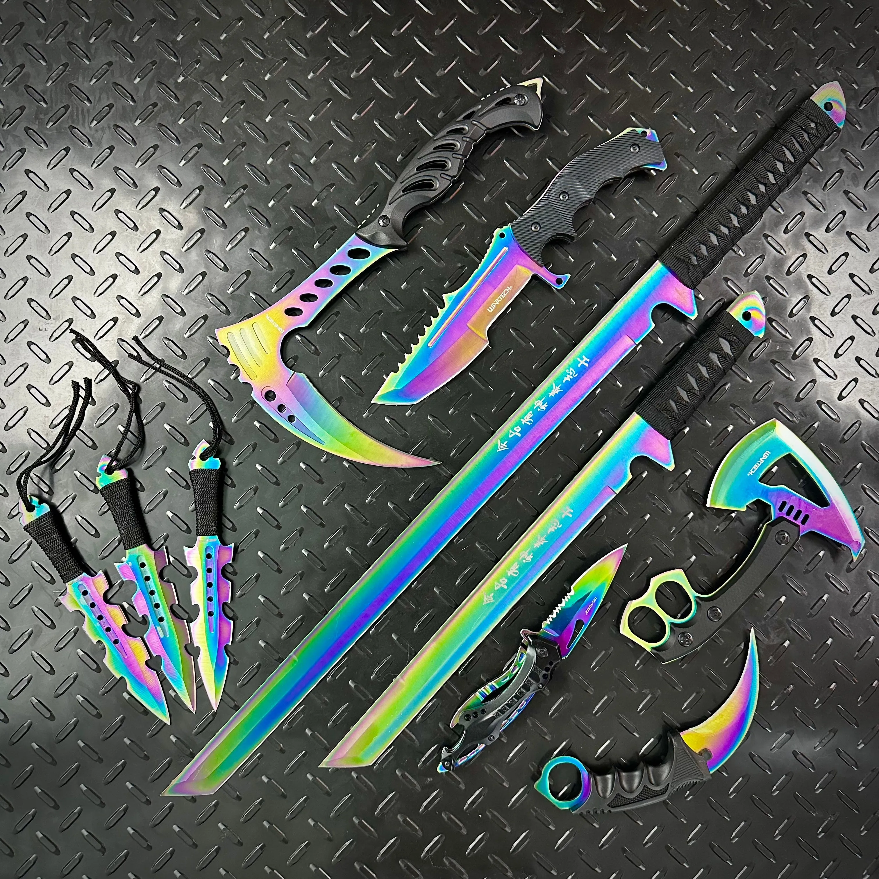 10 Piece Spectrum Knife Mega Set