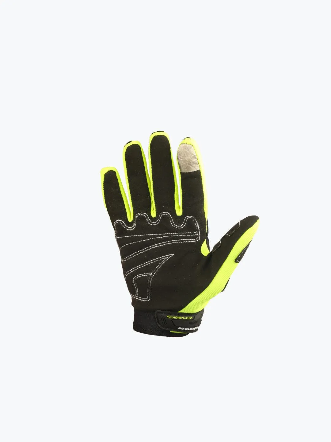 Premium AXE ST09 Black and Yellow Racing Gloves - Ultimate Performance Gear