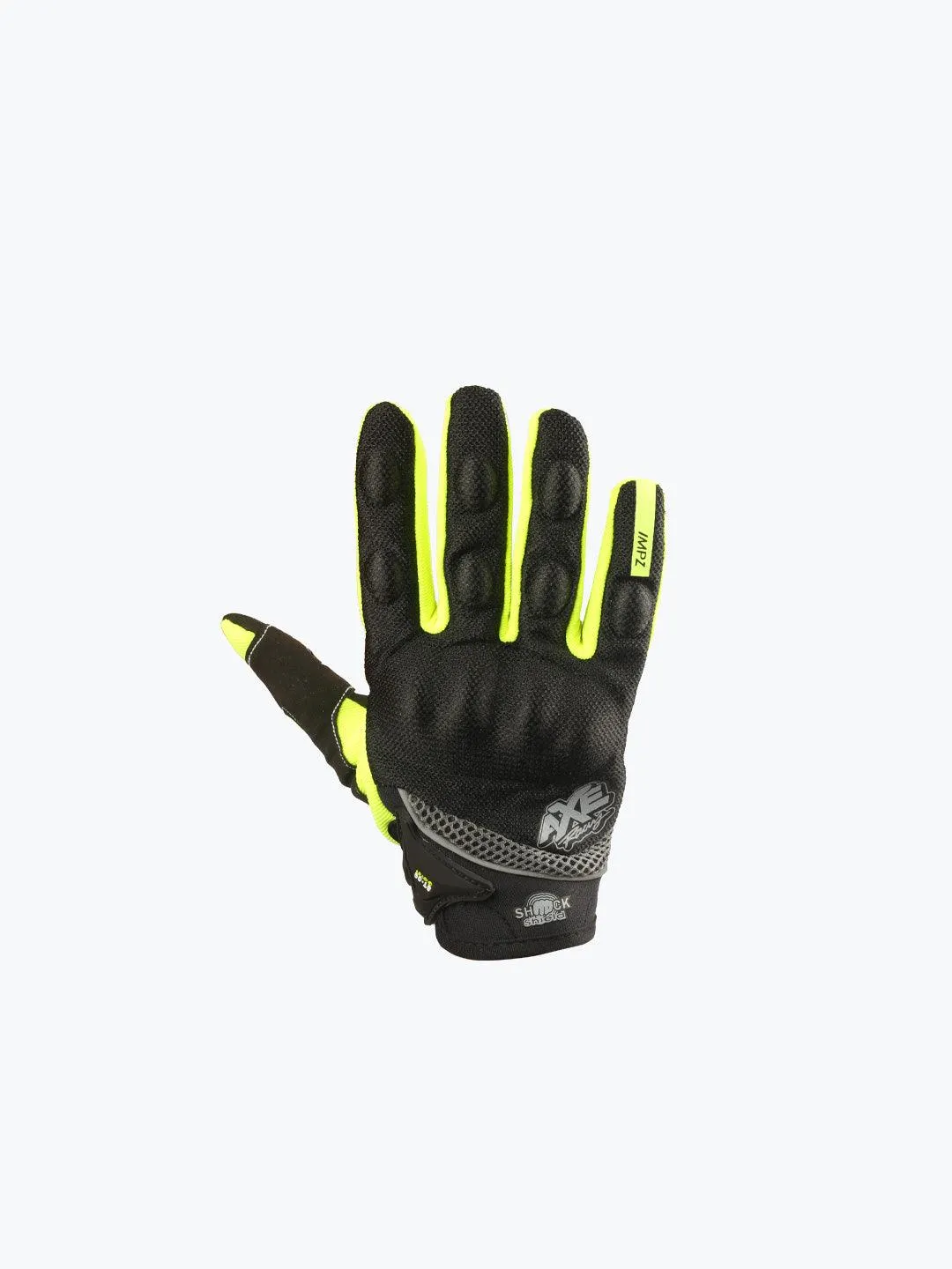 Premium AXE ST09 Black and Yellow Racing Gloves - Ultimate Performance Gear