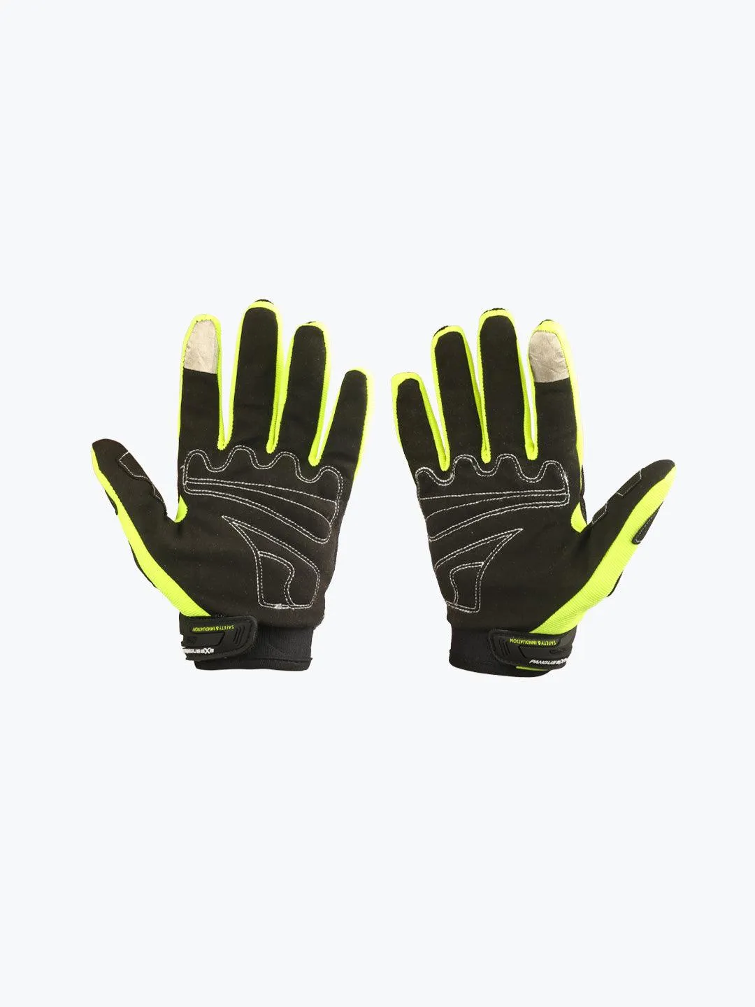 Premium AXE ST09 Black and Yellow Racing Gloves - Ultimate Performance Gear