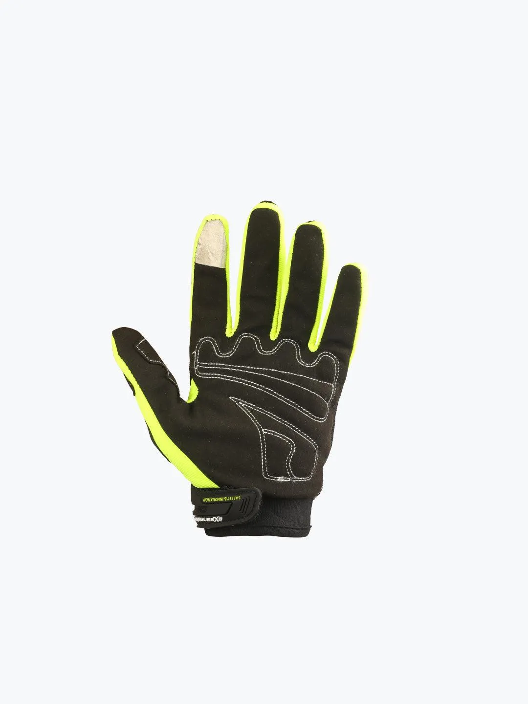 Premium AXE ST09 Black and Yellow Racing Gloves - Ultimate Performance Gear