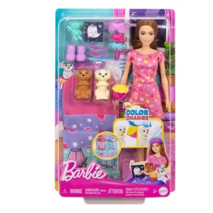 Barbie Puppy Slumber Party Playset