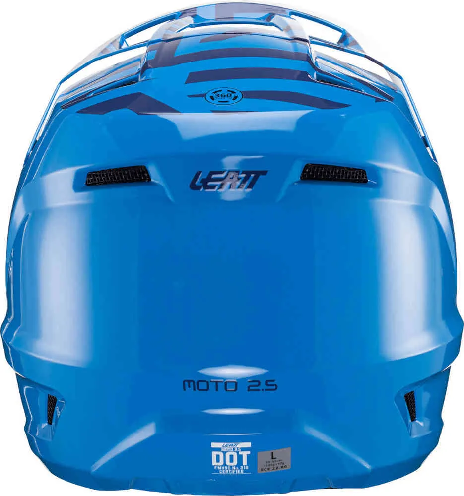 Blue Motocross Helmet 2.5 V24 Leatt