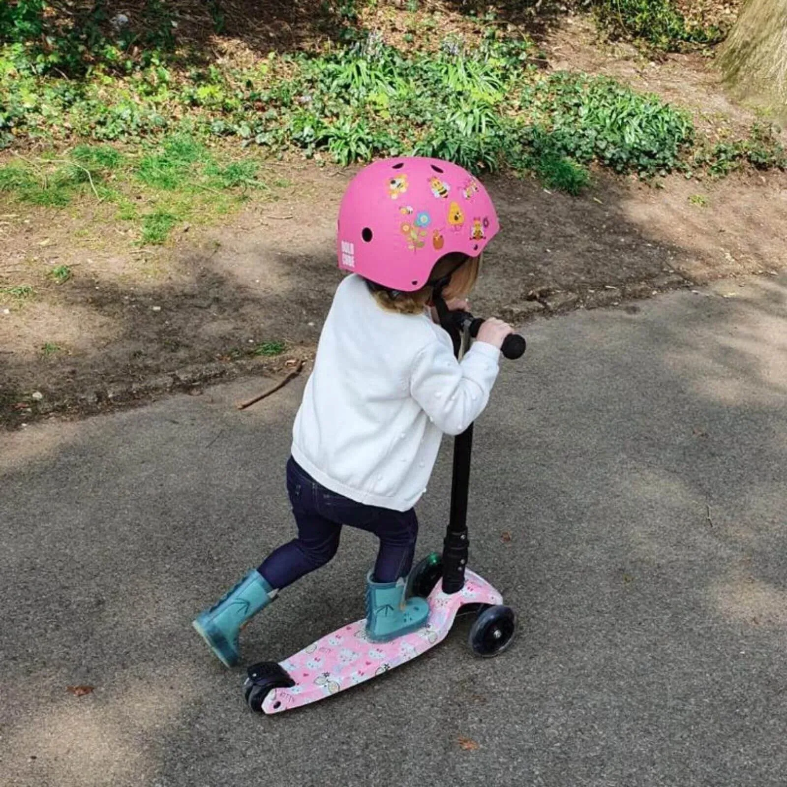 BOLD CUBE - Helmet (S) - Pink