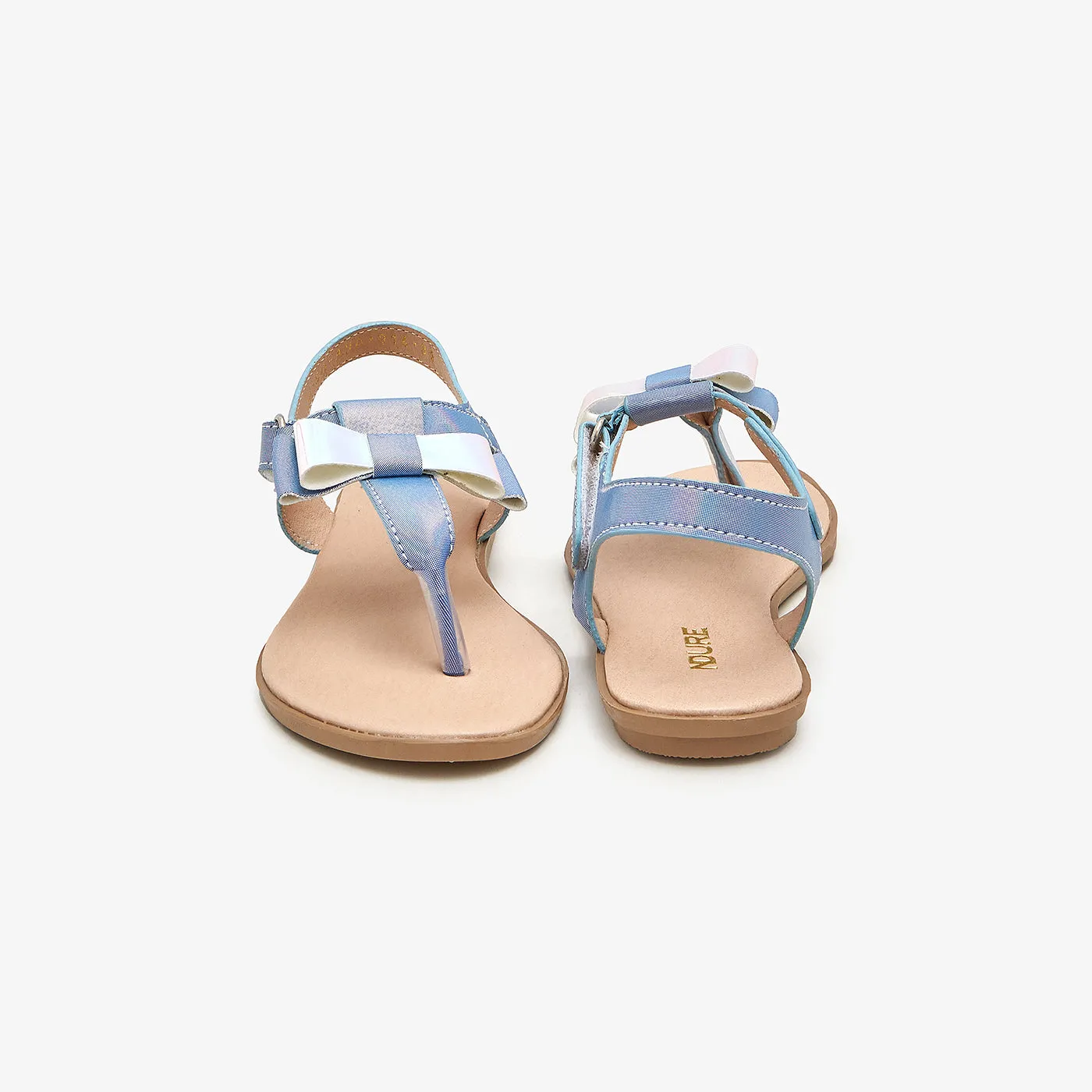 Bow Tie Girls Sandals