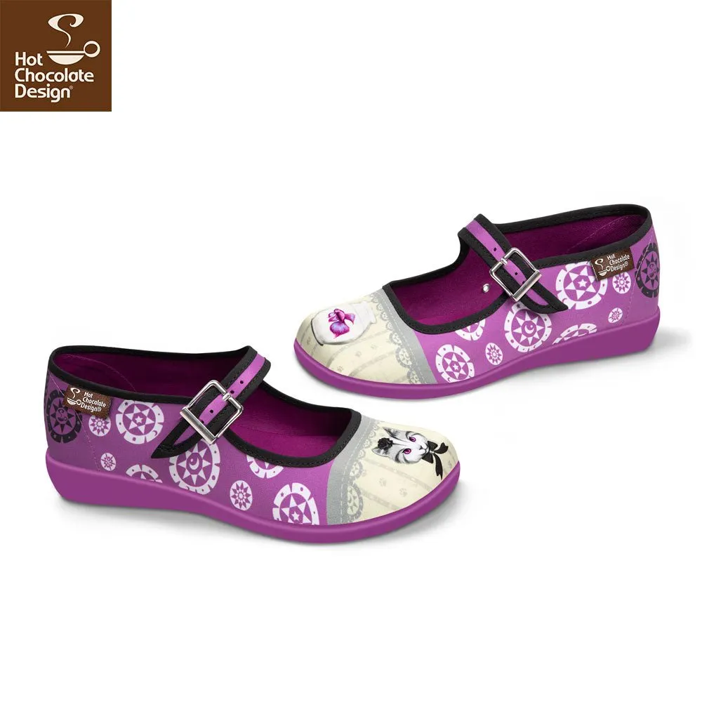 Chocolaticas® ELVIRA & OPHELIA Women's Mary Jane Flat