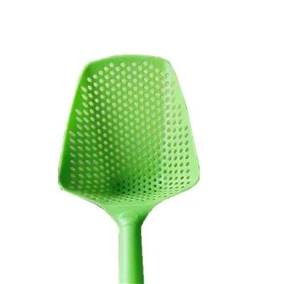 Eco-Friendly Vegetable Pasta Scoop Strainer Colander Water Drainer