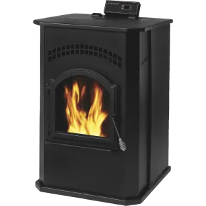 England's Stove Works Summers Heat 55-SHPCB120R 2,200 sq. ft. 120 lb Hopper Pellet Stove Manufacturer RFB