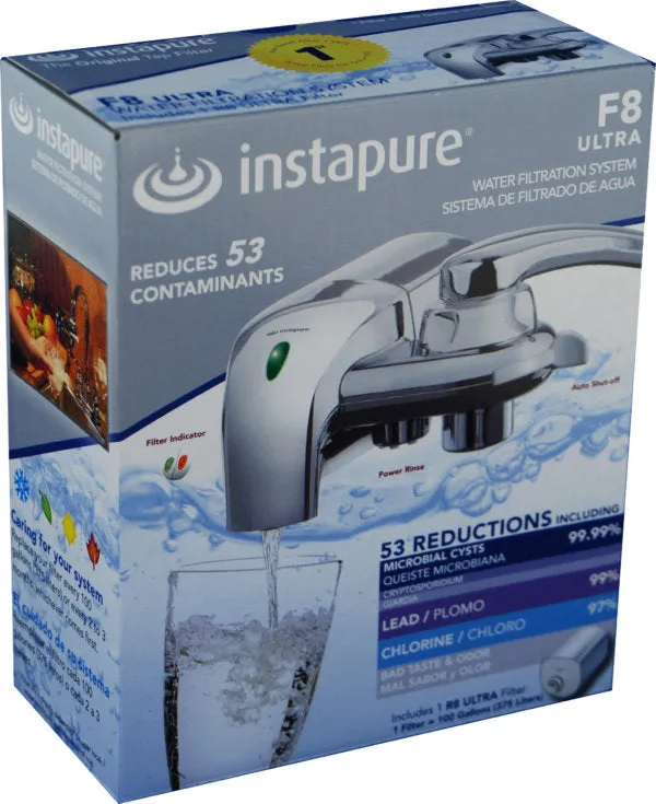 F8 ULTRA Tap Water Filtration System by Instapure