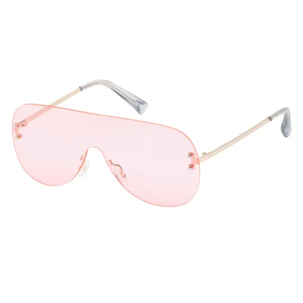 FENCER Rimless Shield Sunglasses