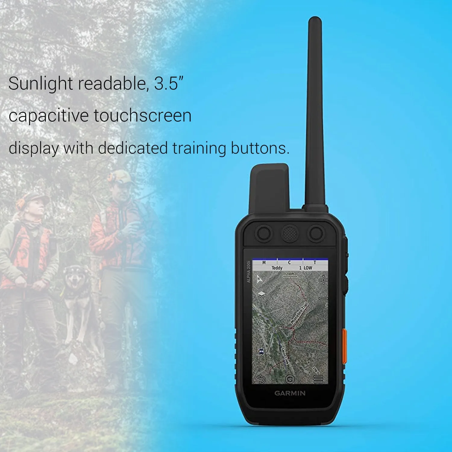 Garmin Alpha 200i Dog Tracking Handheld 010-02230-50 with USB Adapter   More