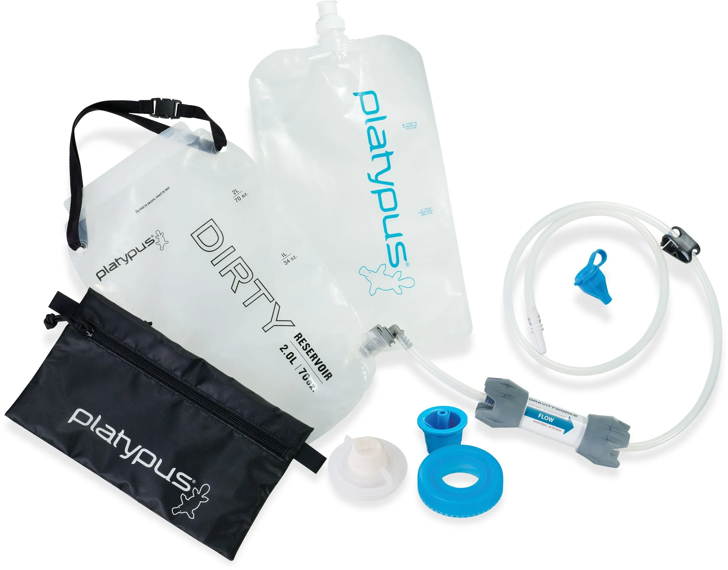 GravityWorks™ 2.0L Water Filter – Complete Kit