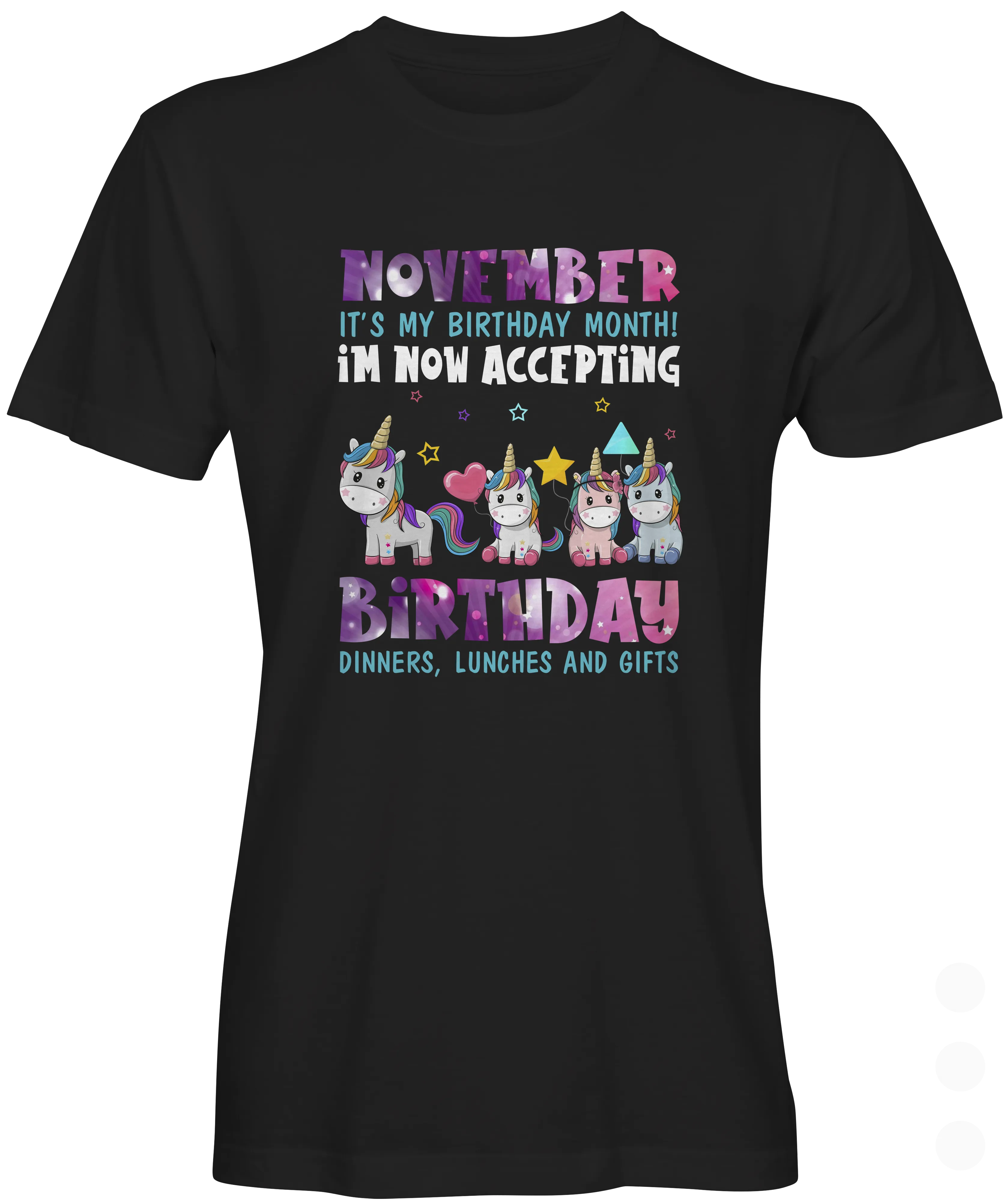 November Is My Birthday Month T-shirt