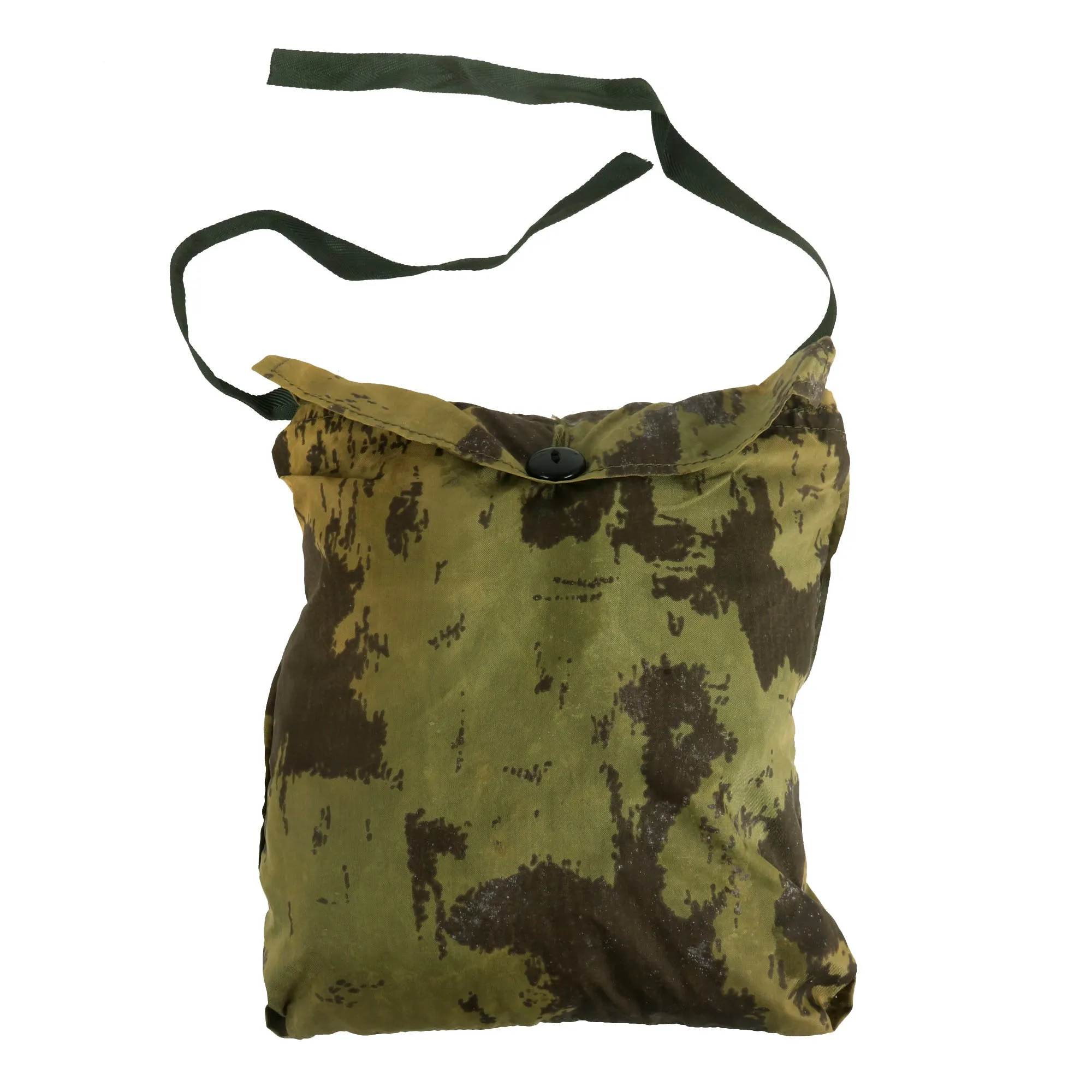 Original Australian Vietnam War Era 1966 Dated Lightweight Tropical Smock “Self-Stowing” Rain Poncho- Favored By American Forces