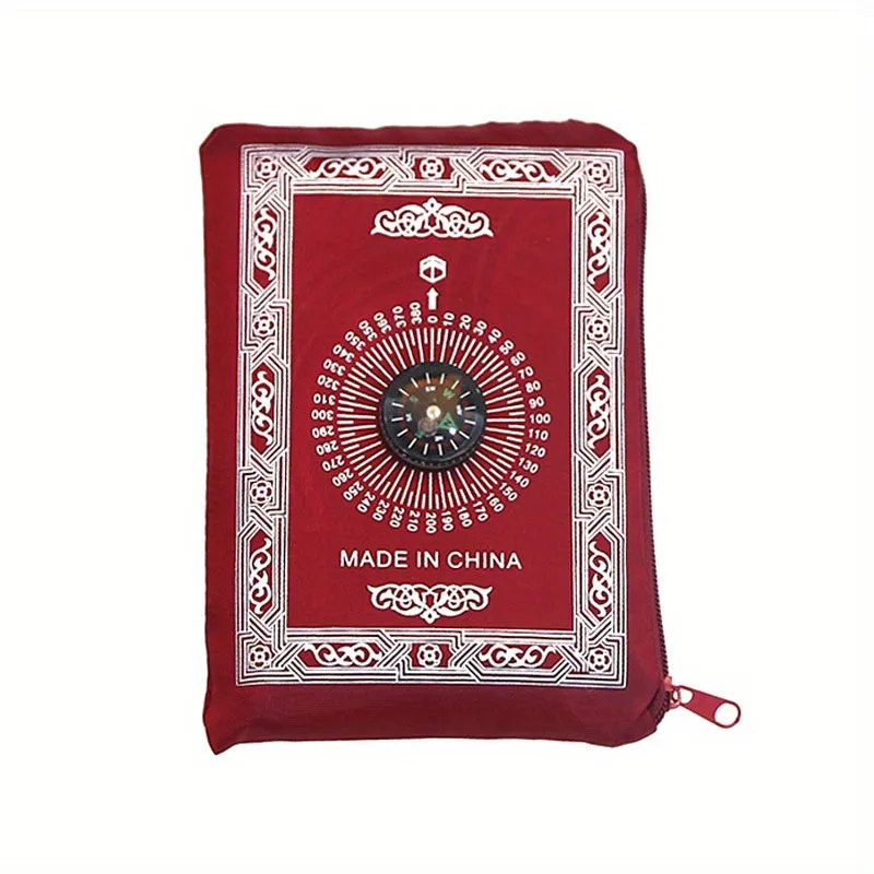 Portable Compass Prayer Blanket for Home and Travel