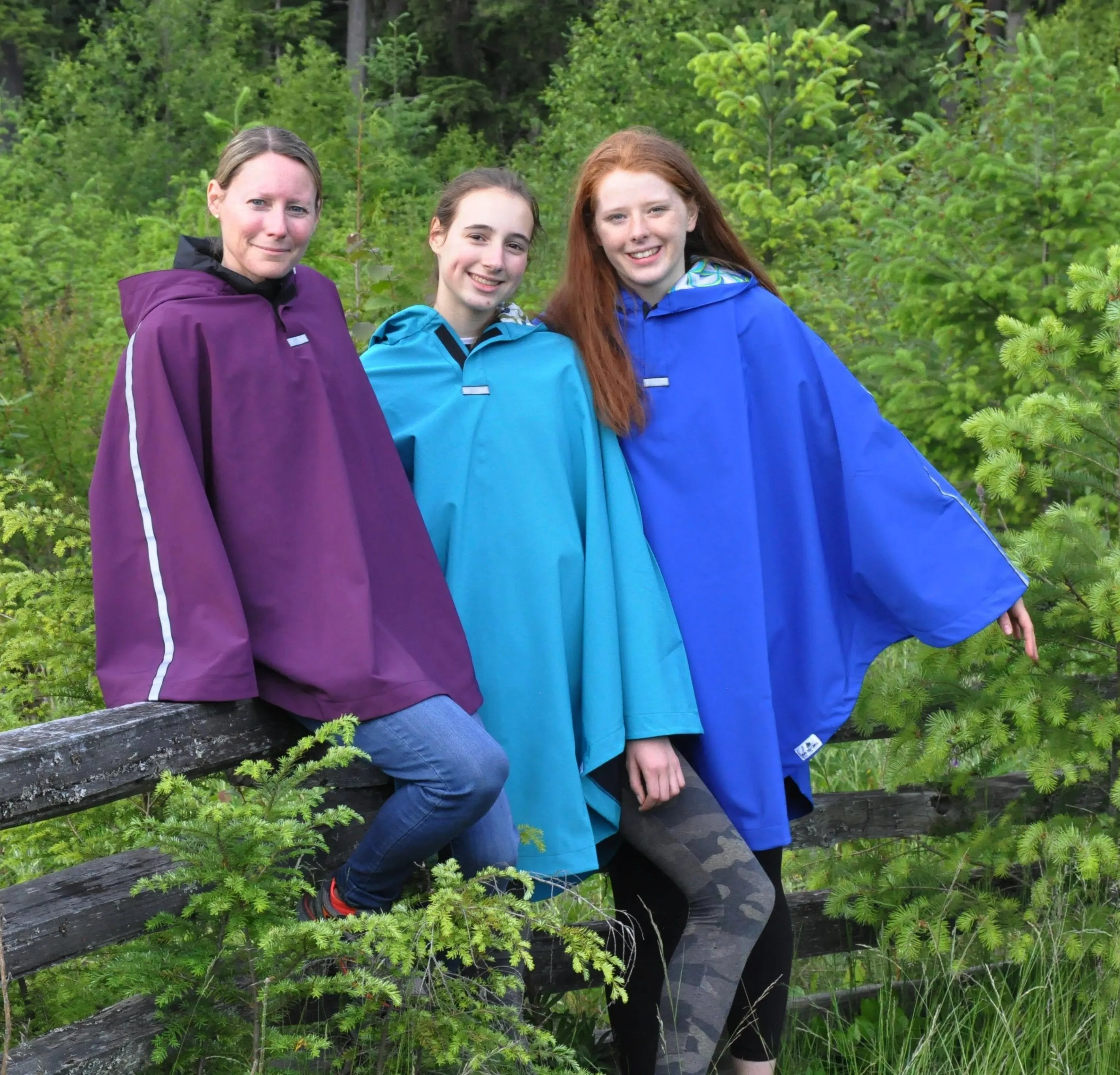 Rain Poncho - Aubergine (TALL)