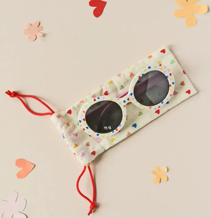 Rockahula Rainbow Hearts Sunglasses